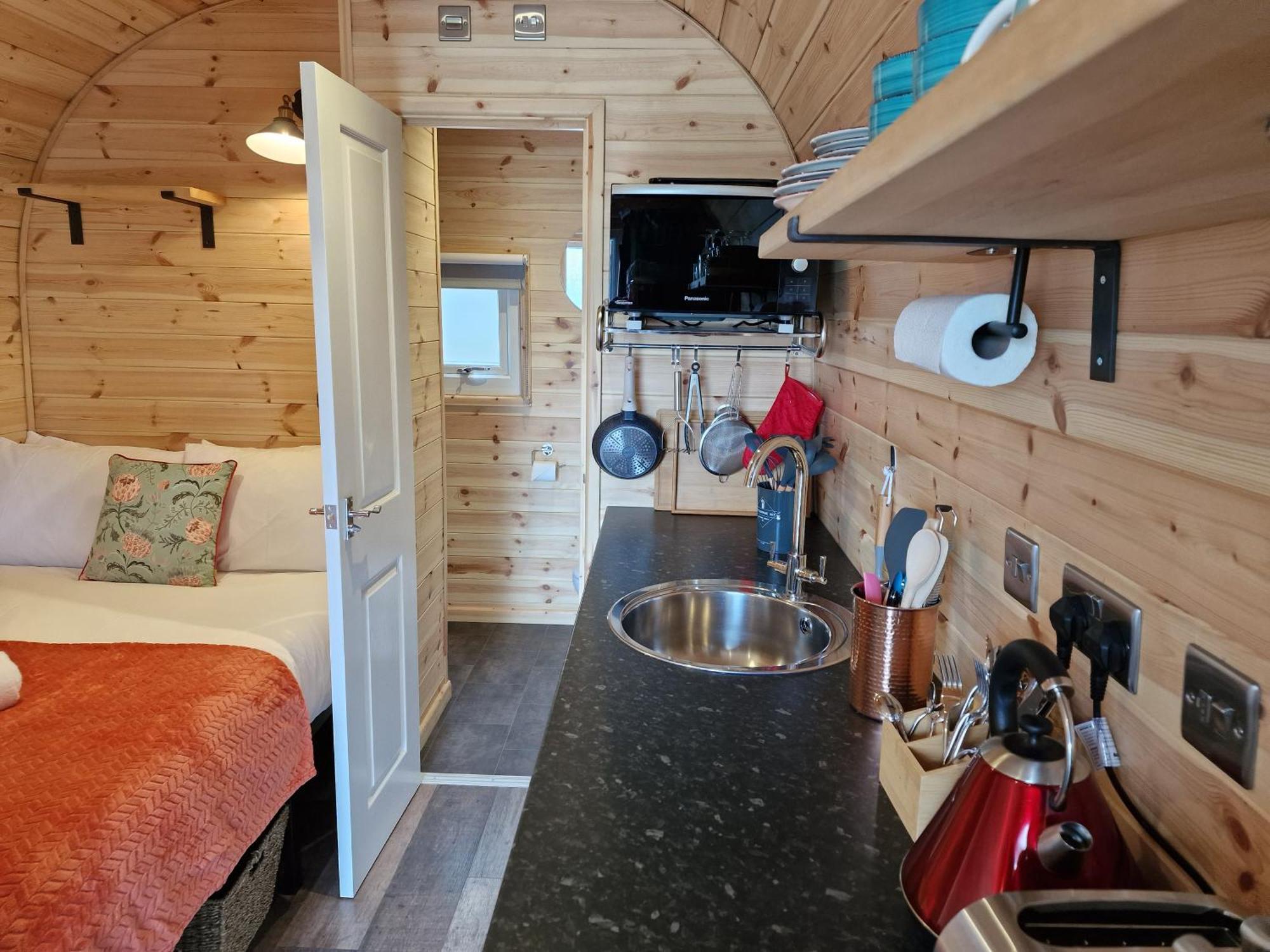 Rowan Gorgeous Glamping Hideaway Apartment Durnamuck Екстериор снимка