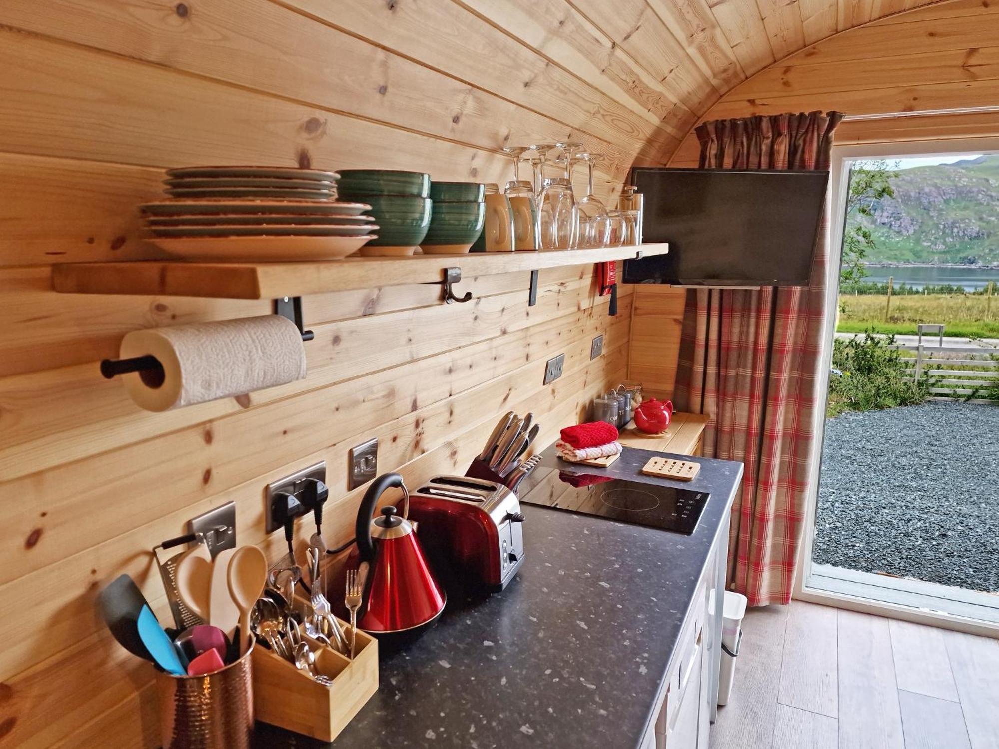 Rowan Gorgeous Glamping Hideaway Apartment Durnamuck Екстериор снимка