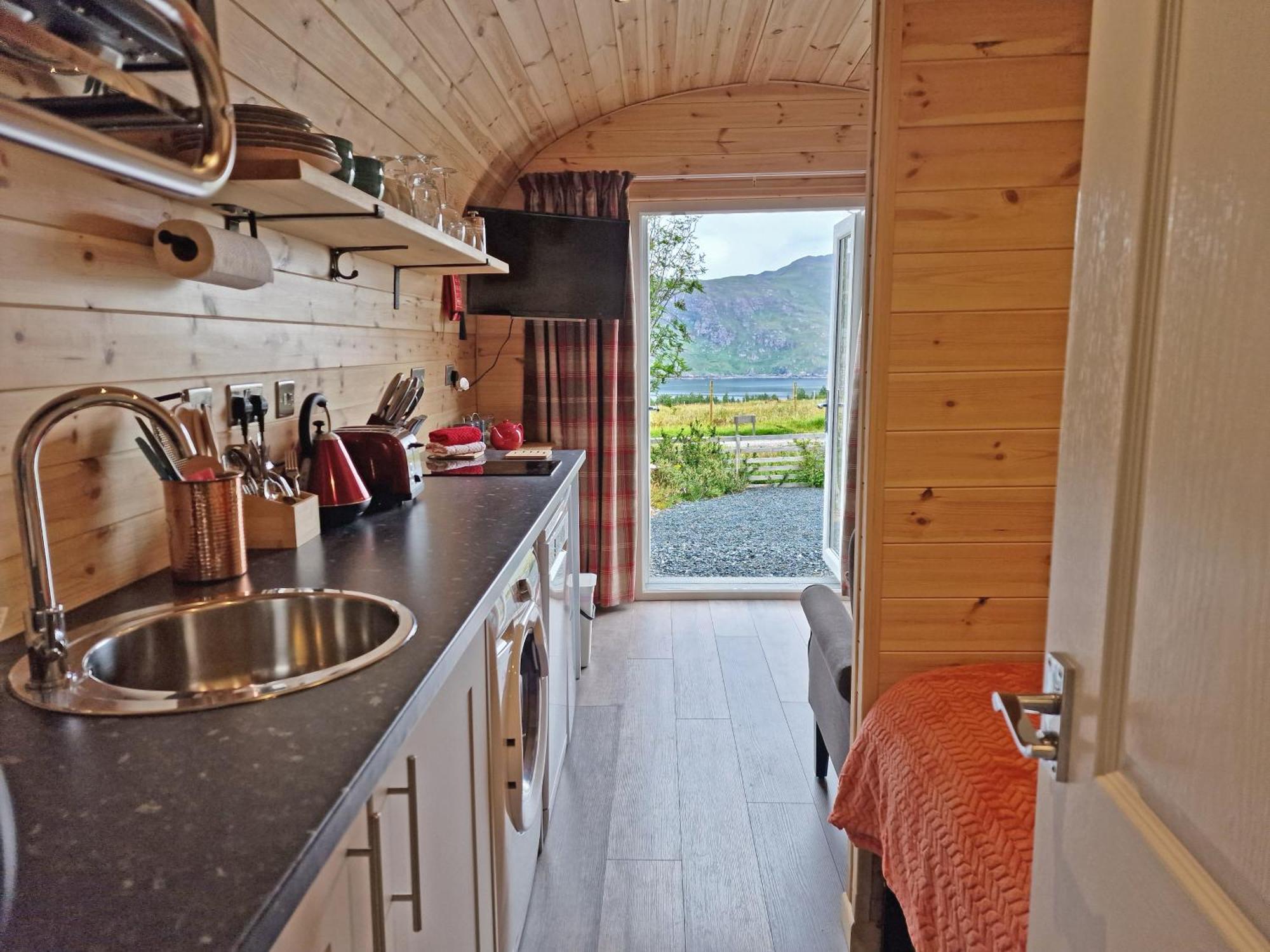 Rowan Gorgeous Glamping Hideaway Apartment Durnamuck Екстериор снимка